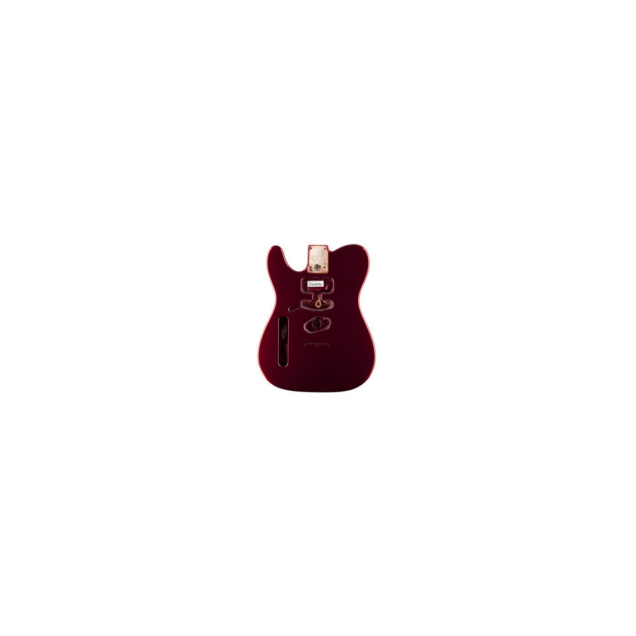 USA Telecaster® SSH Left-Hand Alder Body, Mystic Red
