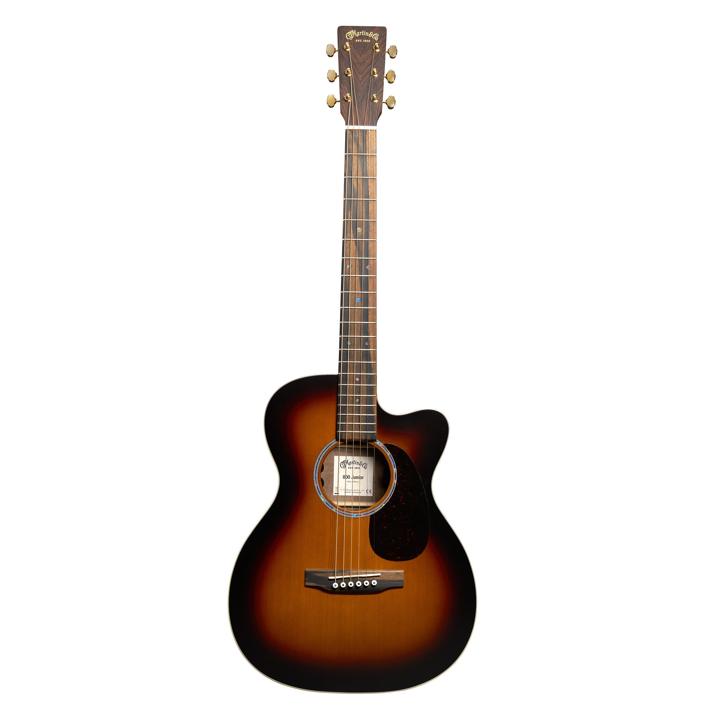 000C Jr E Walnut Burst Westerngitarre