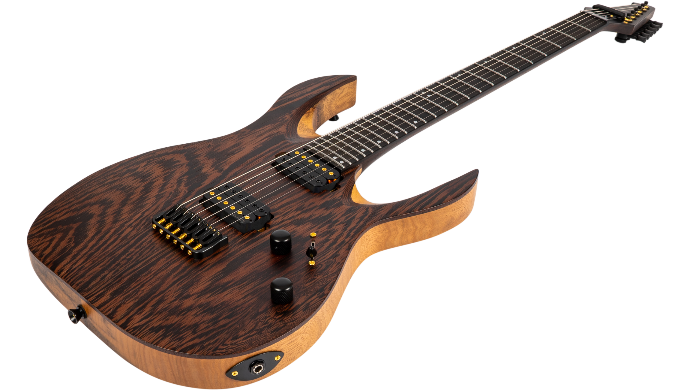 S-1000 Black Limba E-Gitarre