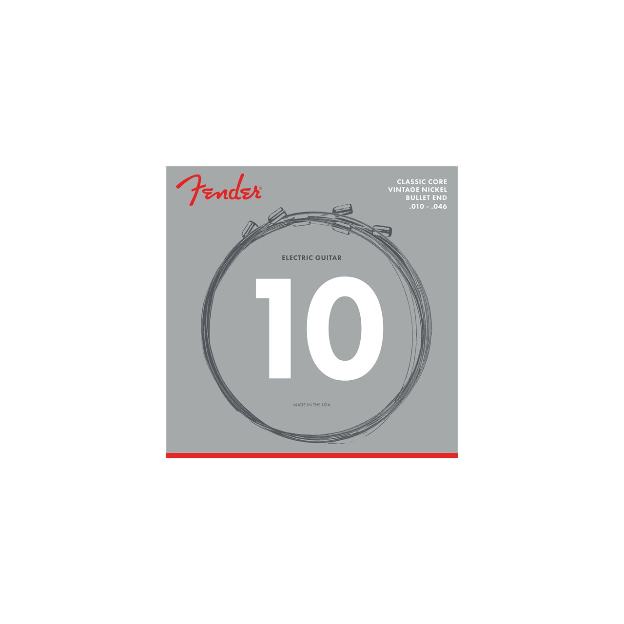 3155R Classic Core E-Gitarre Saiten Bullet Ends 010-.046