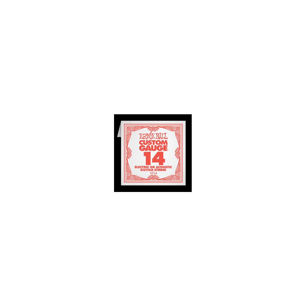 EB1014 .014 Plain Steel Einzelsaite