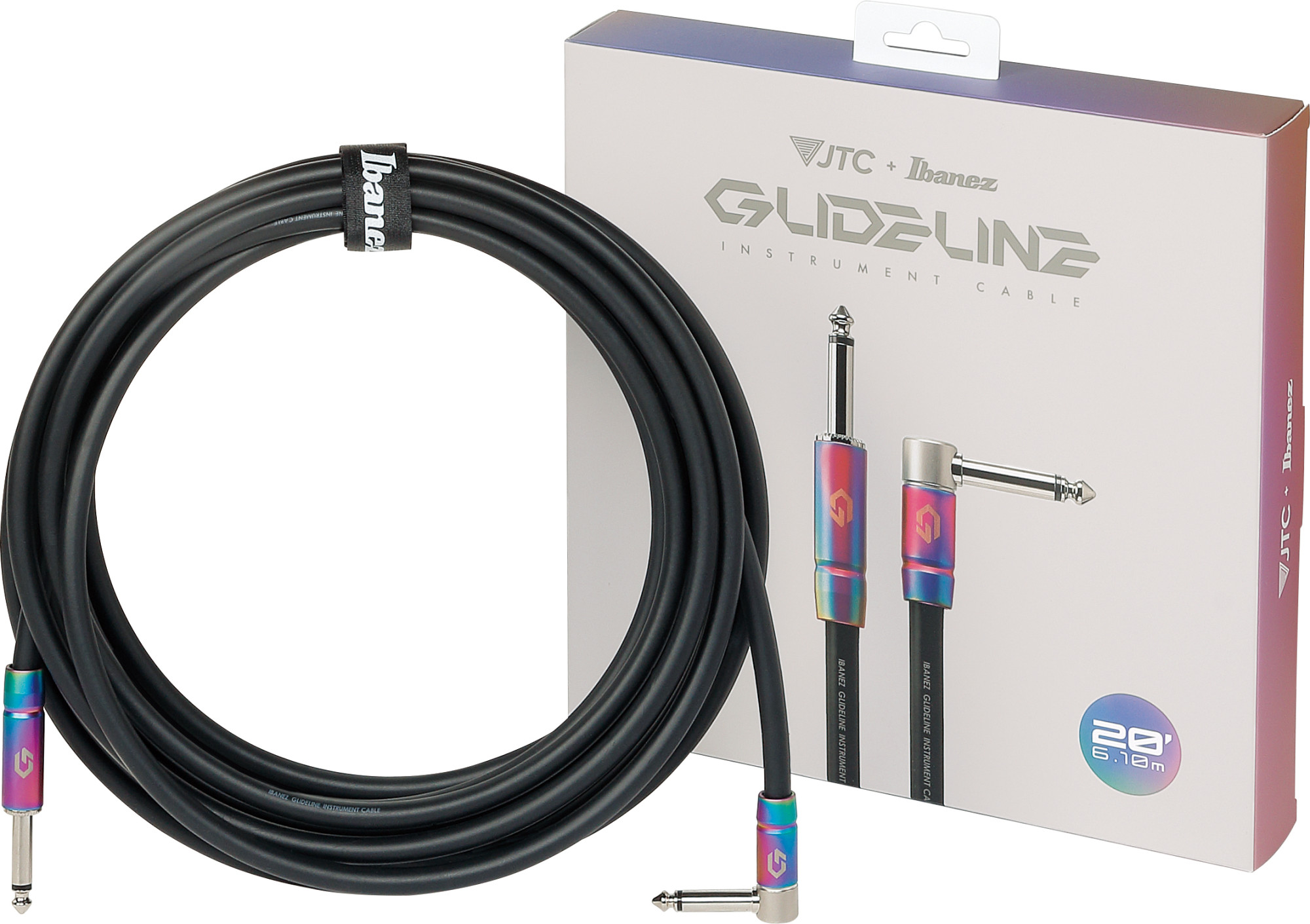 GL20L GLIDELINE Serie Gitarrenkabel  6m Black