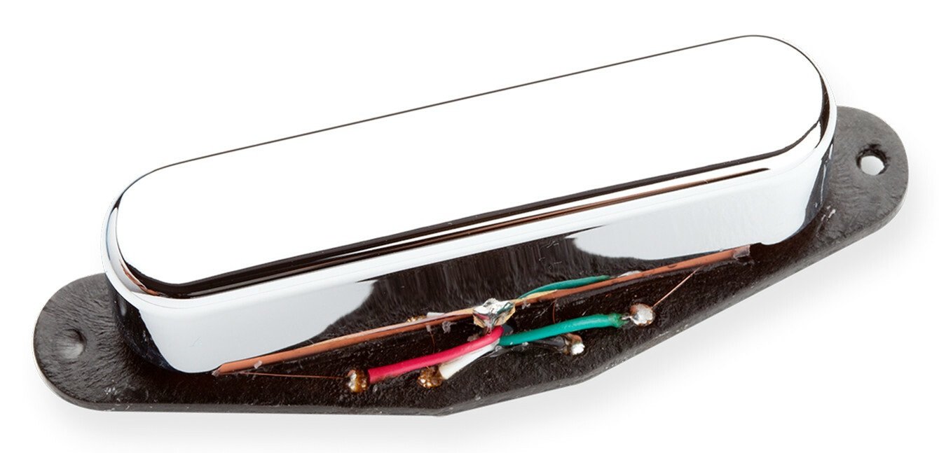 STK-T1N - Vintage Stack Tele, Neck Pickup - Chrome Cover