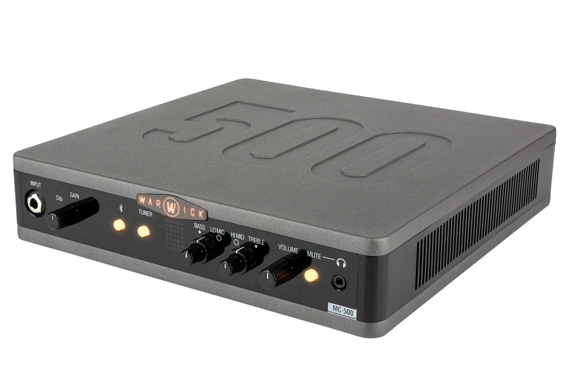 Stage Series MC 500 Multi Connect Bass Amp Head with USB-Interface, 500 Watt