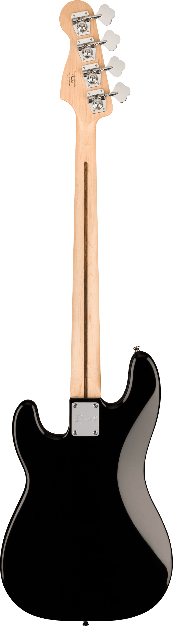 Sonic™ Precision Bass®, Laurel Fingerboard, White Pickguard, Black