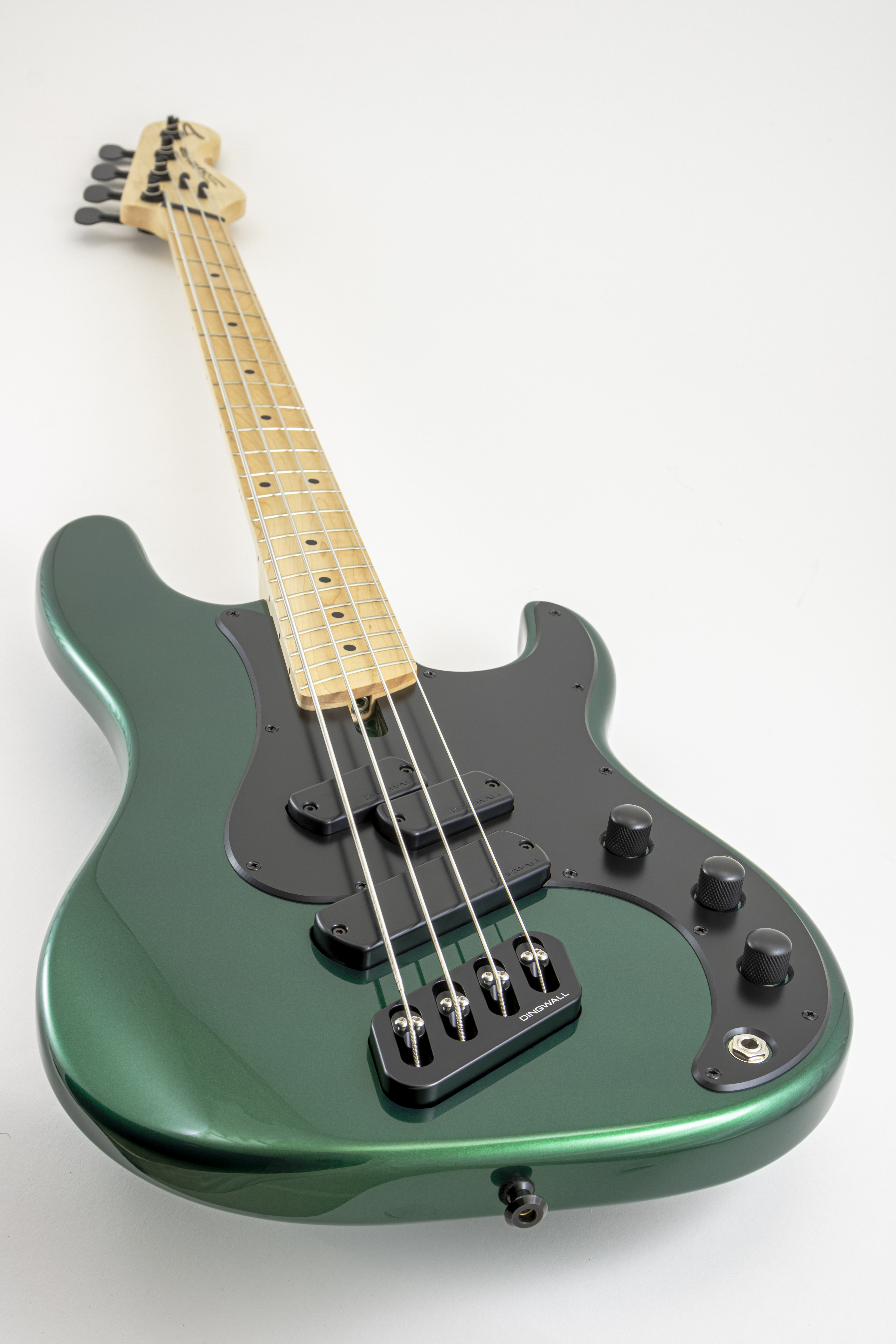 SP1 Maple 4-string Bass Gloss Dark Candy Green