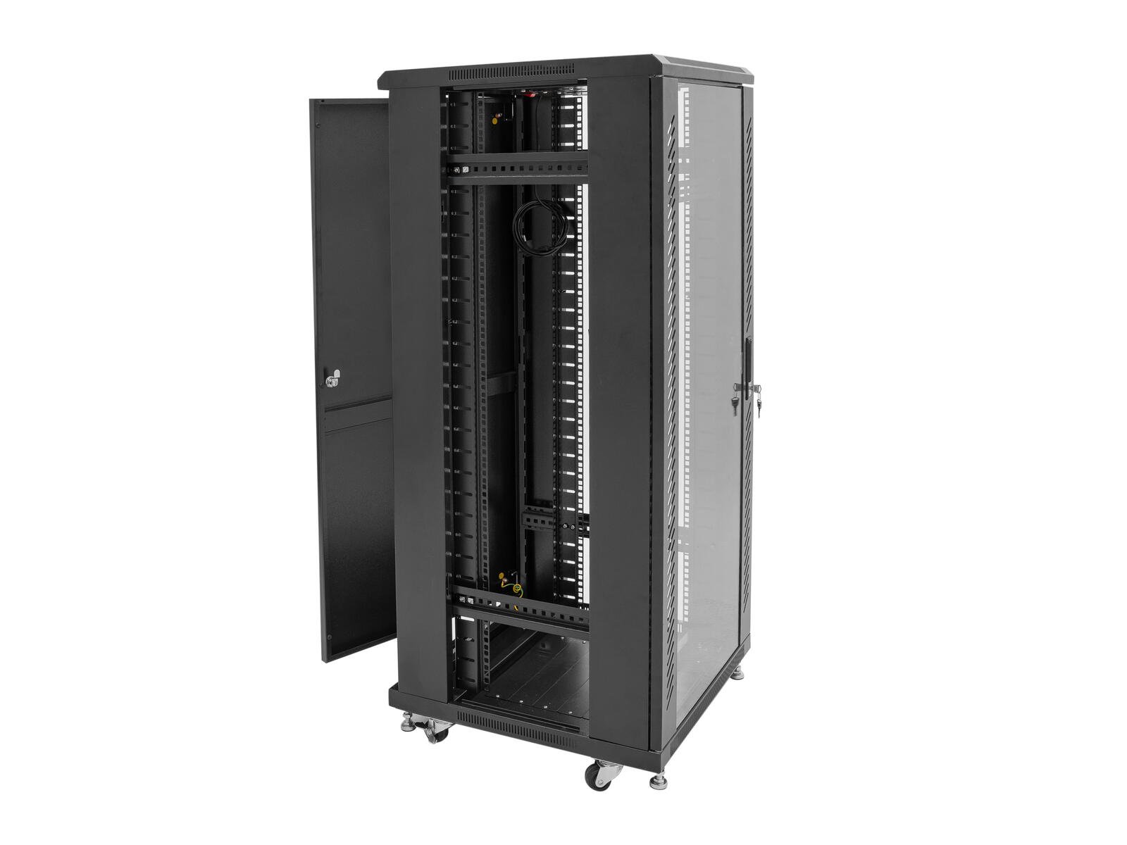 SSC-24 Stahlschrank mit Glastür 24HE