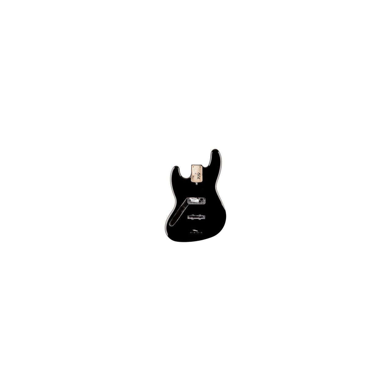 USA Jazz Bass® Left-Hand Alder Body, Modern Bridge Mount, Black