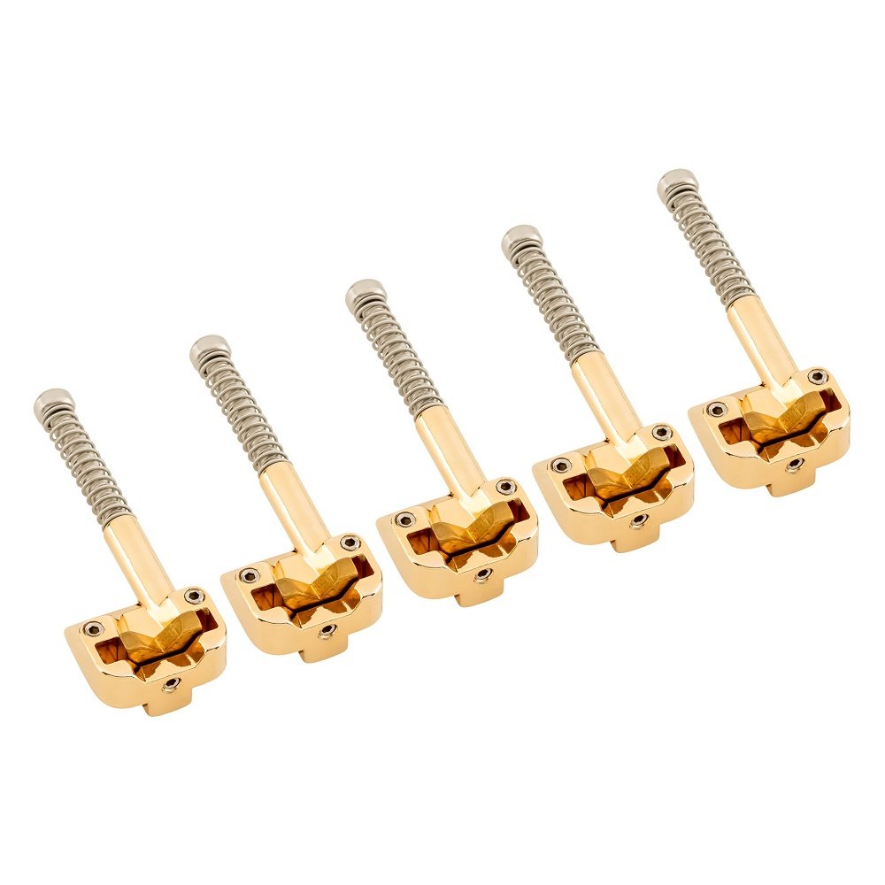 5 String KickAss Saddle Set -  Gold