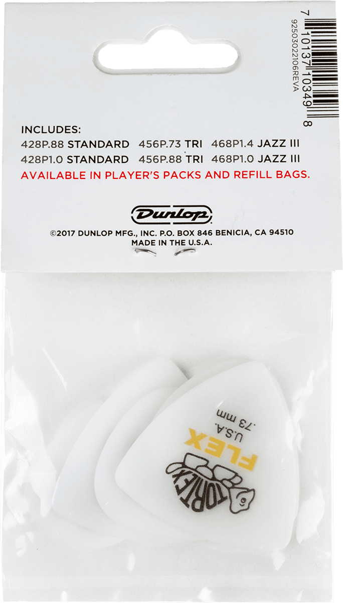 Player's Pack - Variety Pack mit 6 Tortex Flex
