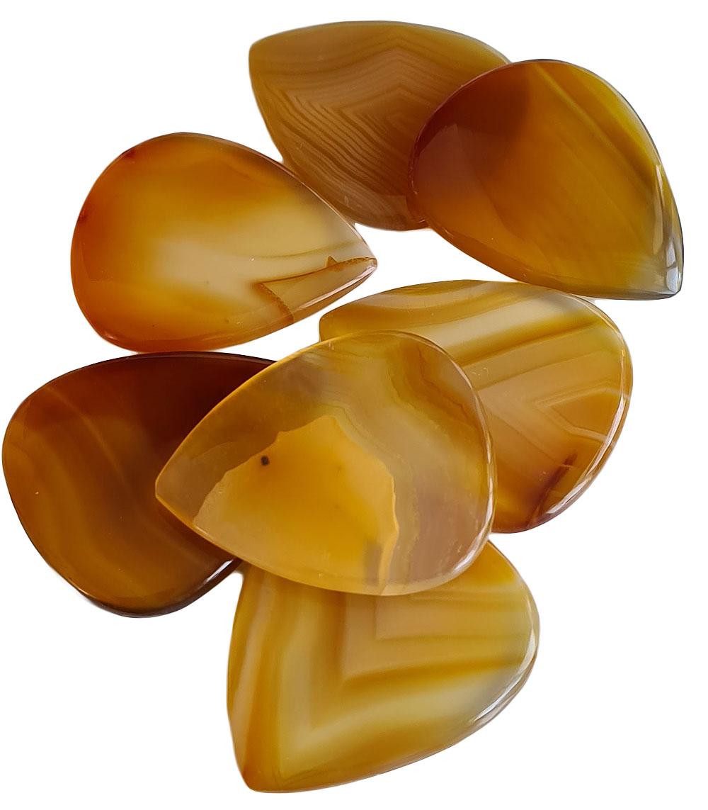 Karneol Flat Pick