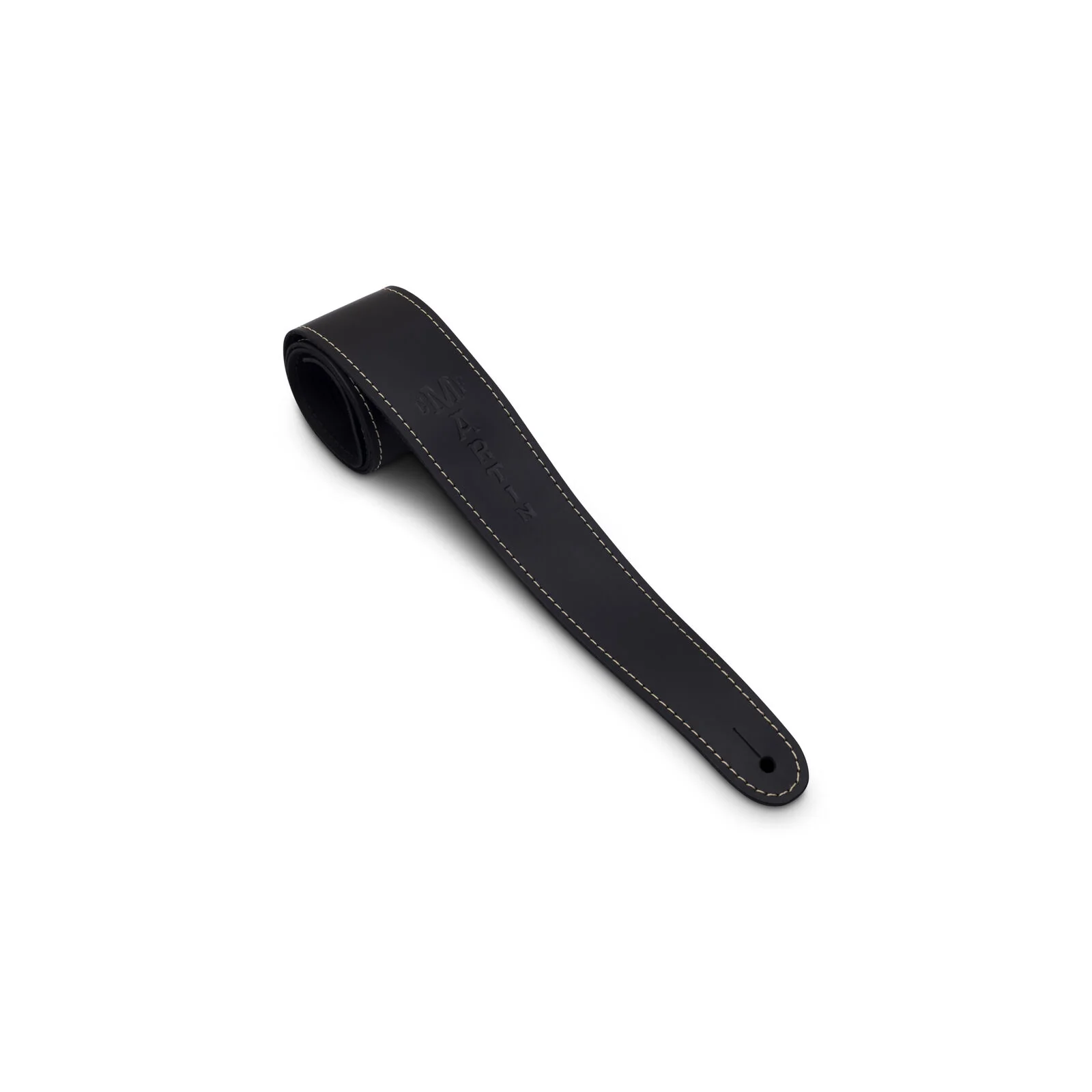 Strap, 100% Leather, Slim Black (M-ST2-BK)