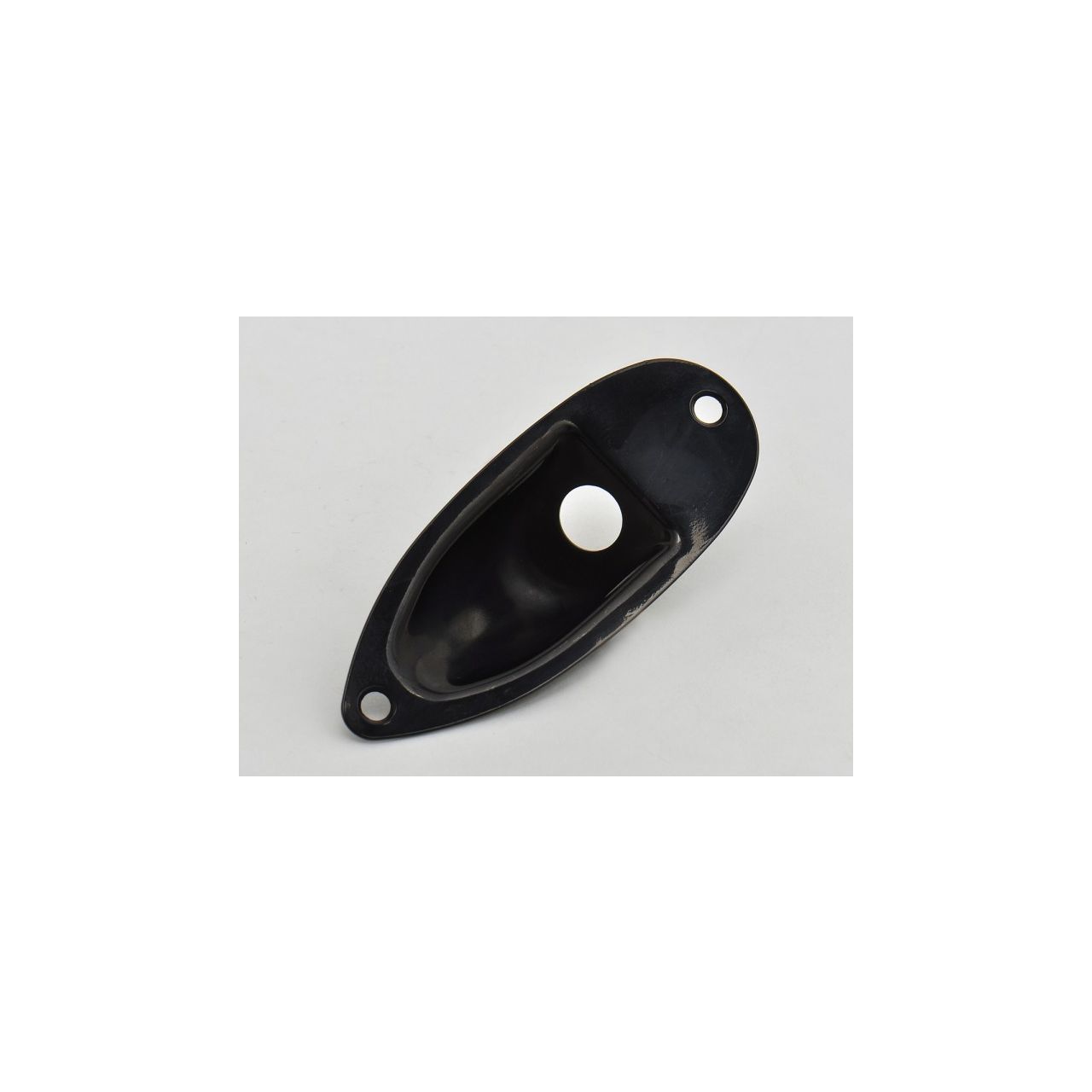 JSC1B Deluxe Buchsenblech für Strat, schwarz