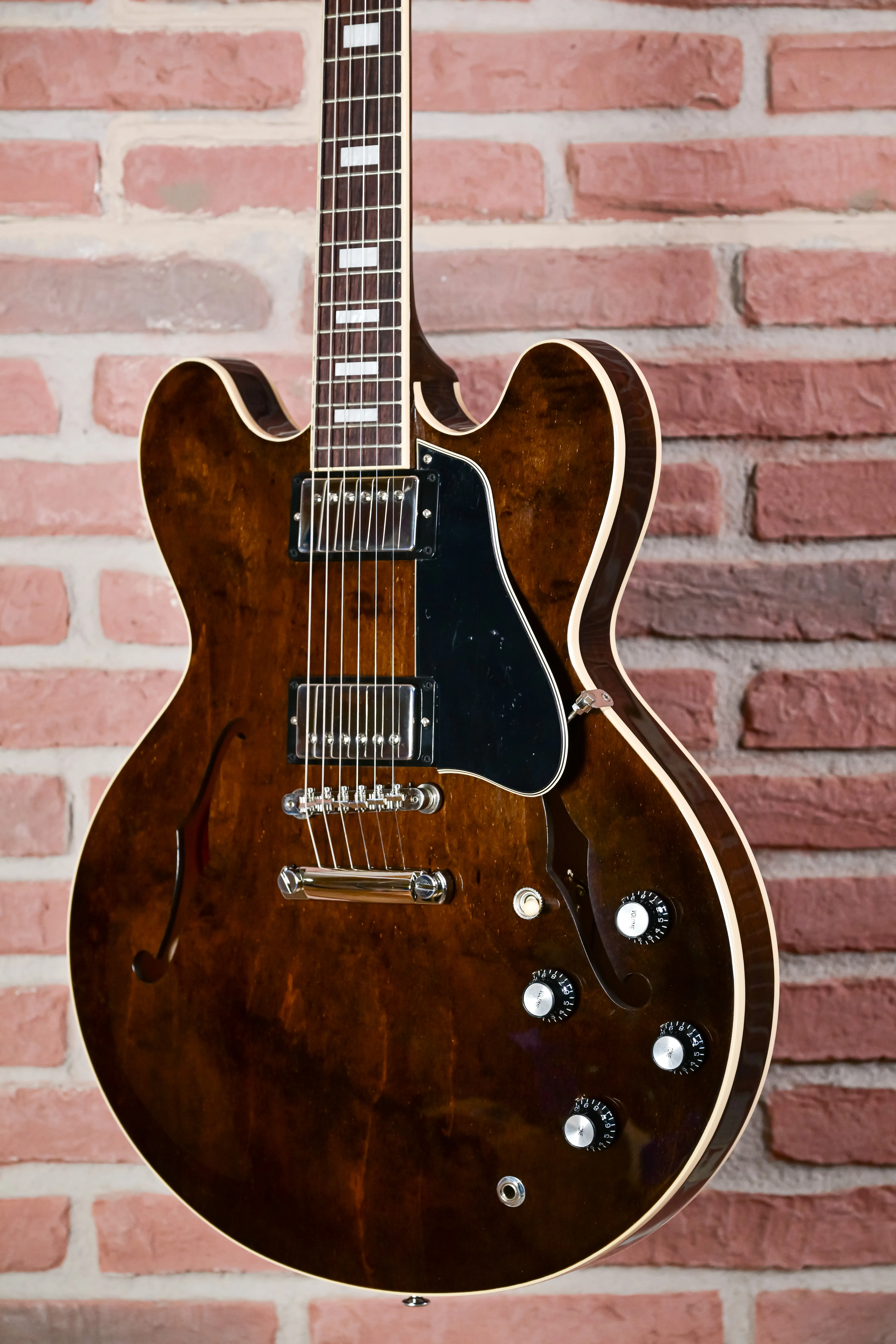 ES-335 60s Dark Walnut Semi-Hollowbody Gitarre