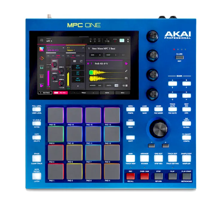 Akai MPC One G2 Standalone Sampler Gesamtansicht