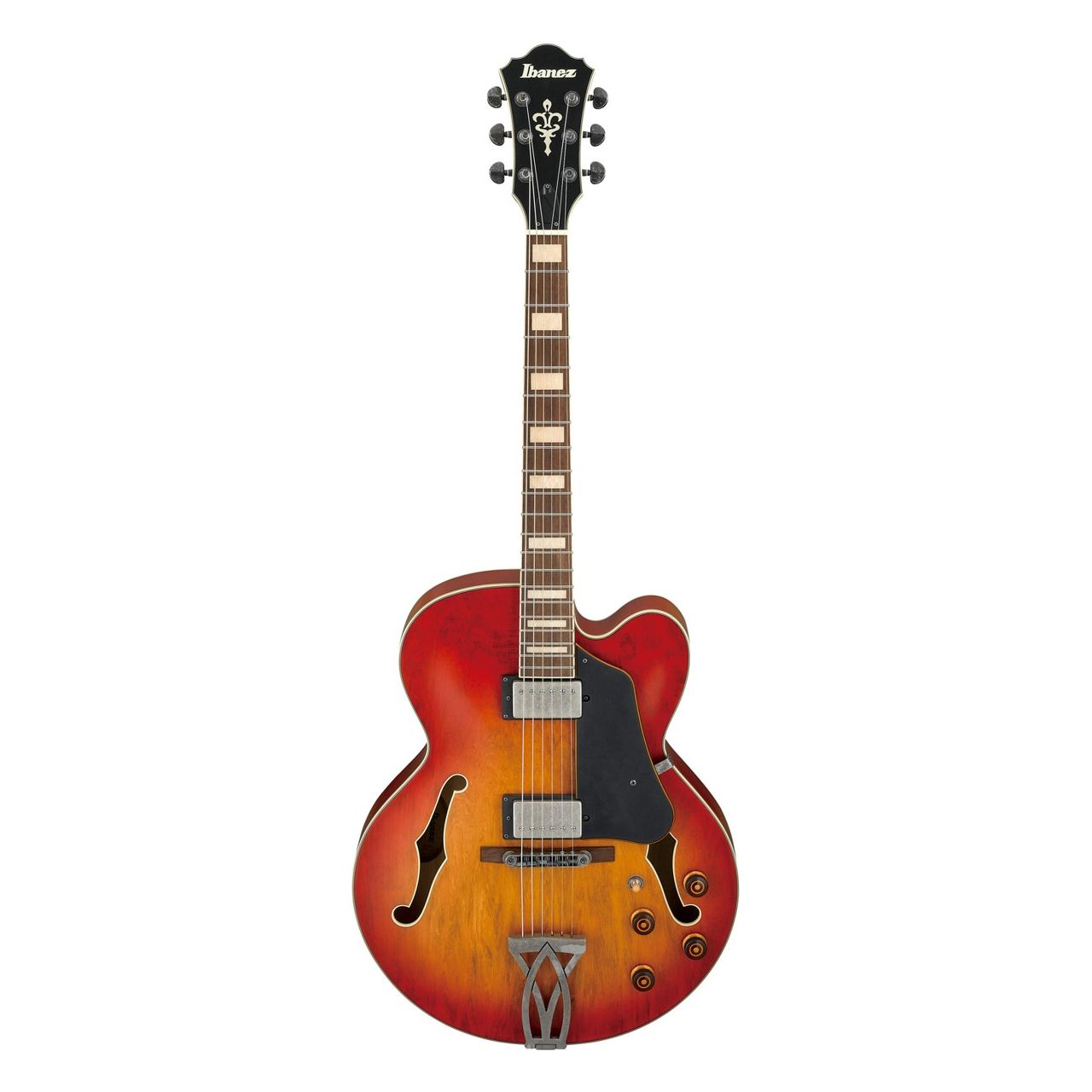 AFV75-VAL Artcore Vintage Hollowbody Vintage Amber Burst Low Gloss