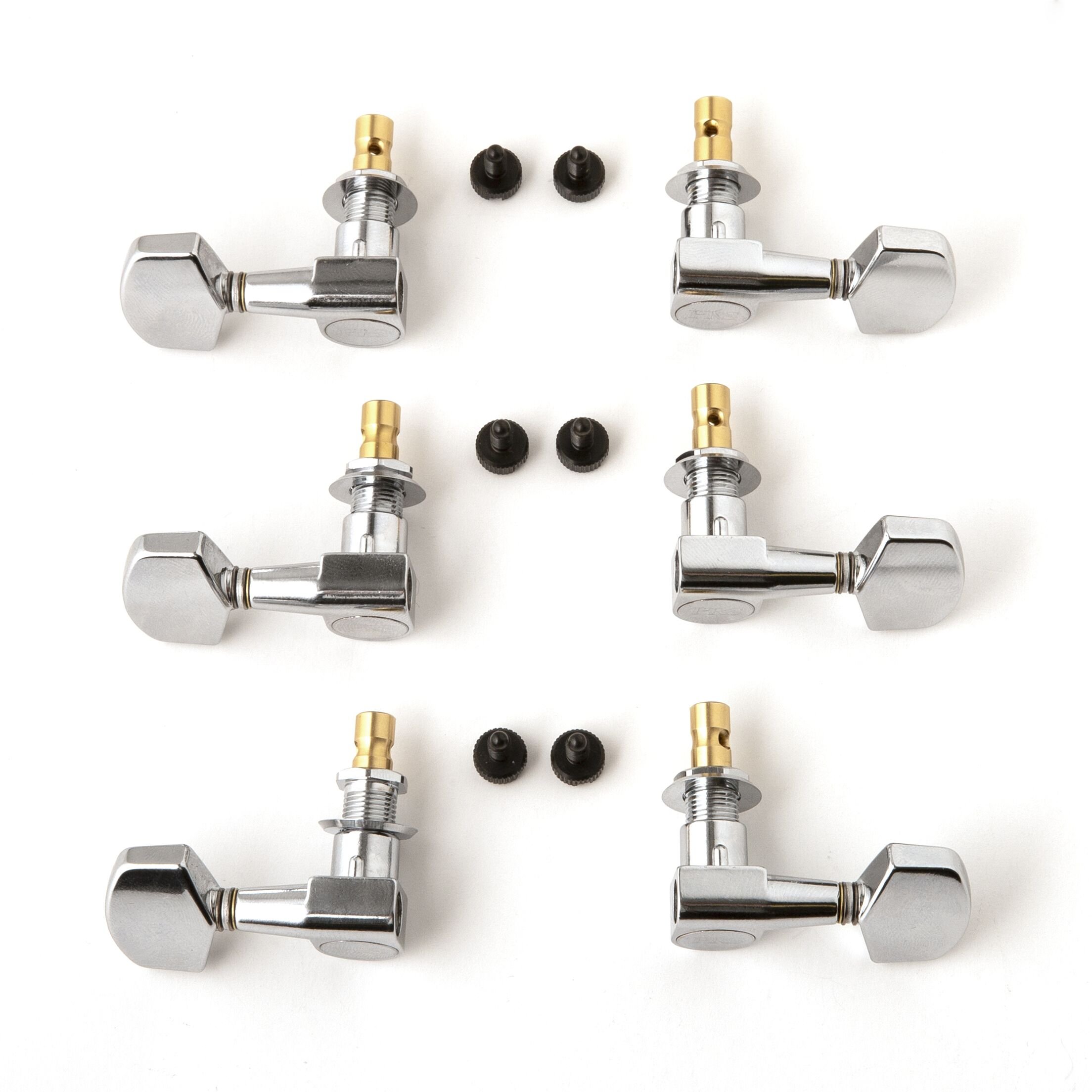 Low Mass Locking Tuner, (set of 6), CHROME
