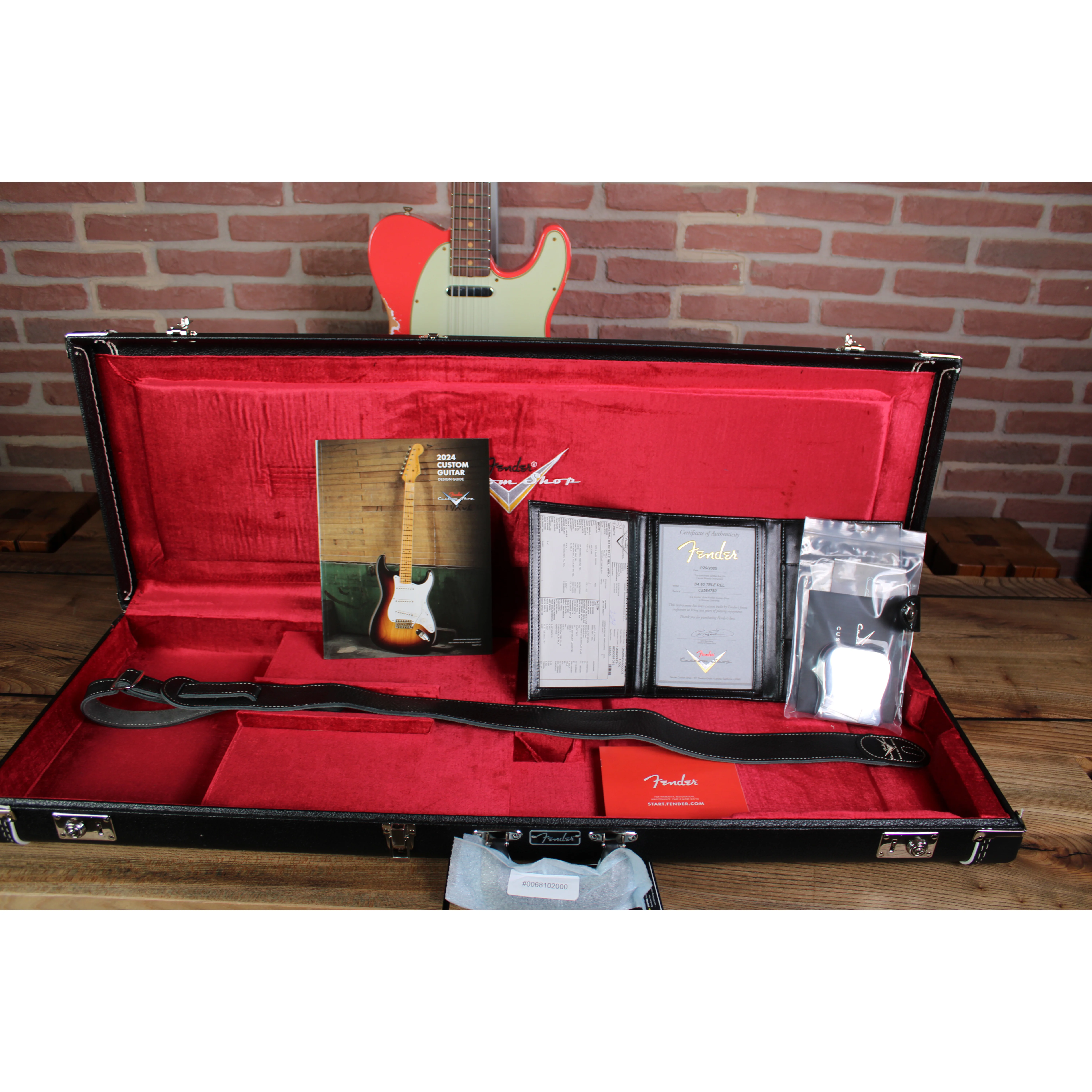 1963 Telecaster Relic Fiesta Red