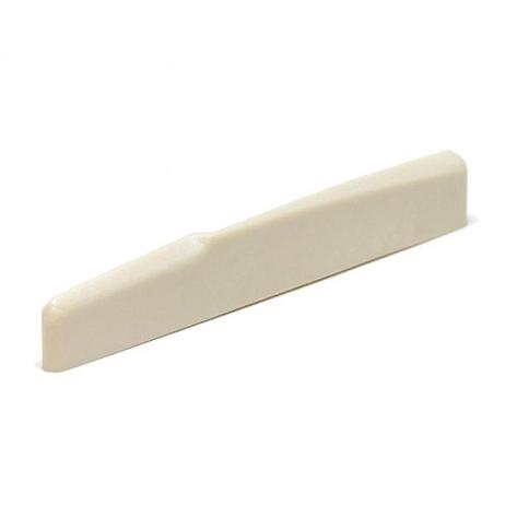 TUSQ LQ-9281-10 - Acoustic Guitar Saddle, Flat, Compensated, 1/8" thick - Luthier's Pack, 10 pcs.