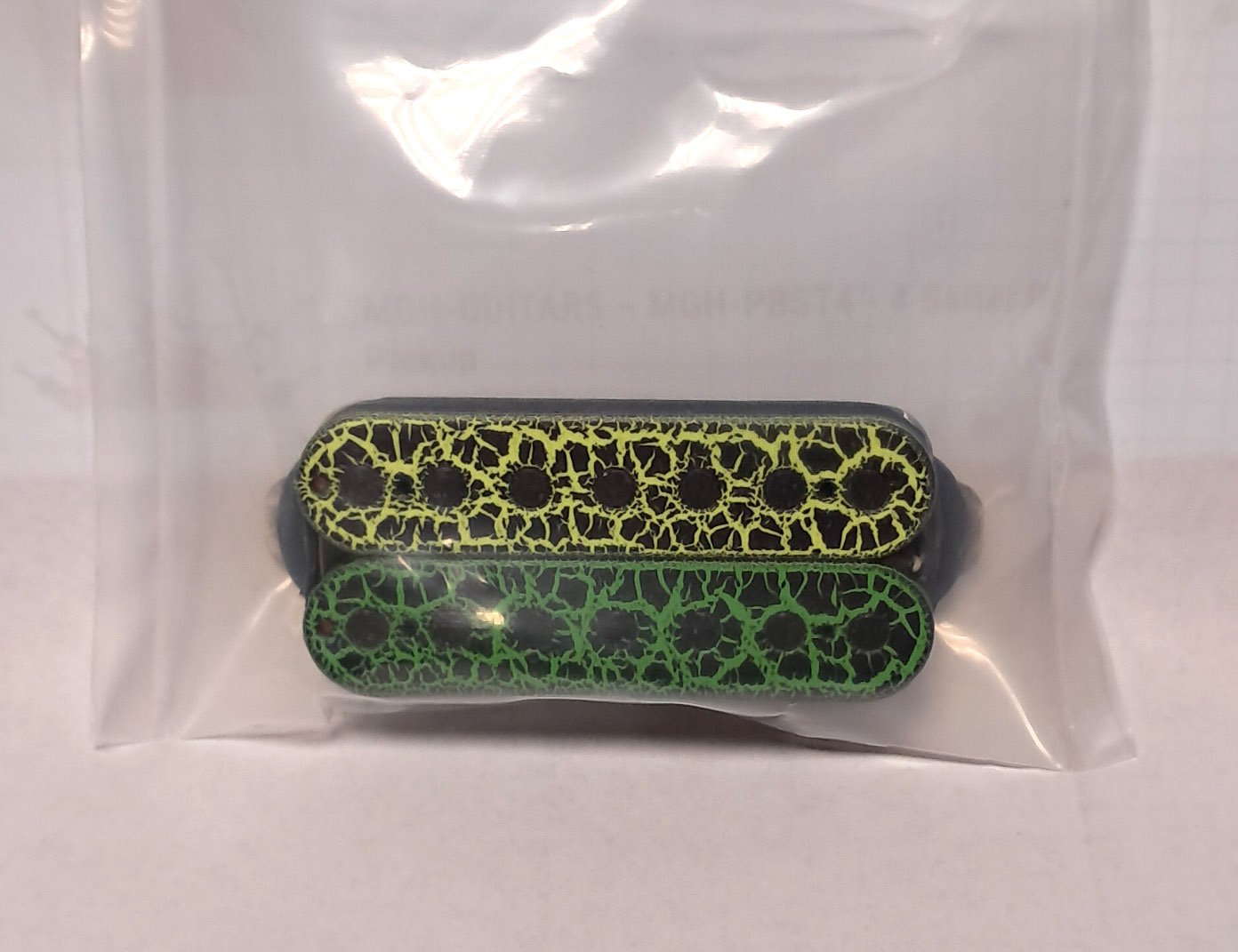 MGH-77B Green/Yellow Crackle Humbucker für 7 Saiter