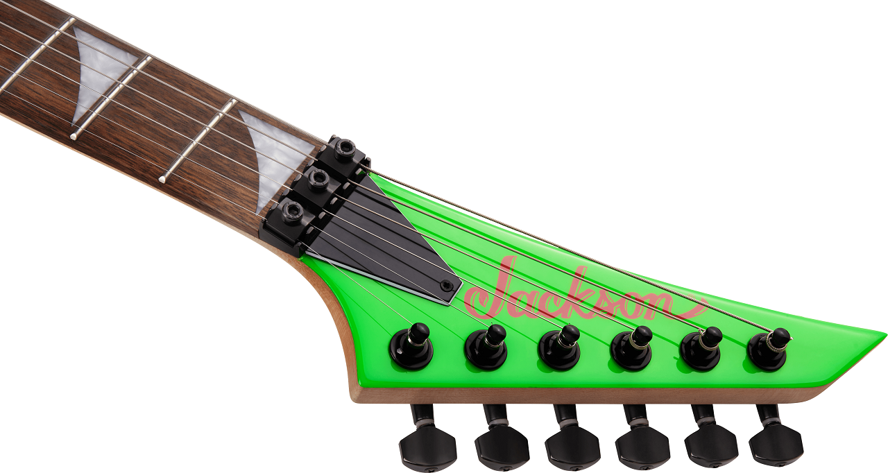 X Series Dinky™ DK3XR HSS, Laurel Fingerboard, Neon Green