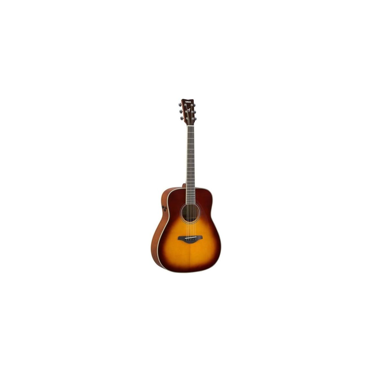 FG-TA Brown Sunburst - Westerngitarre mit Tonabnehmer