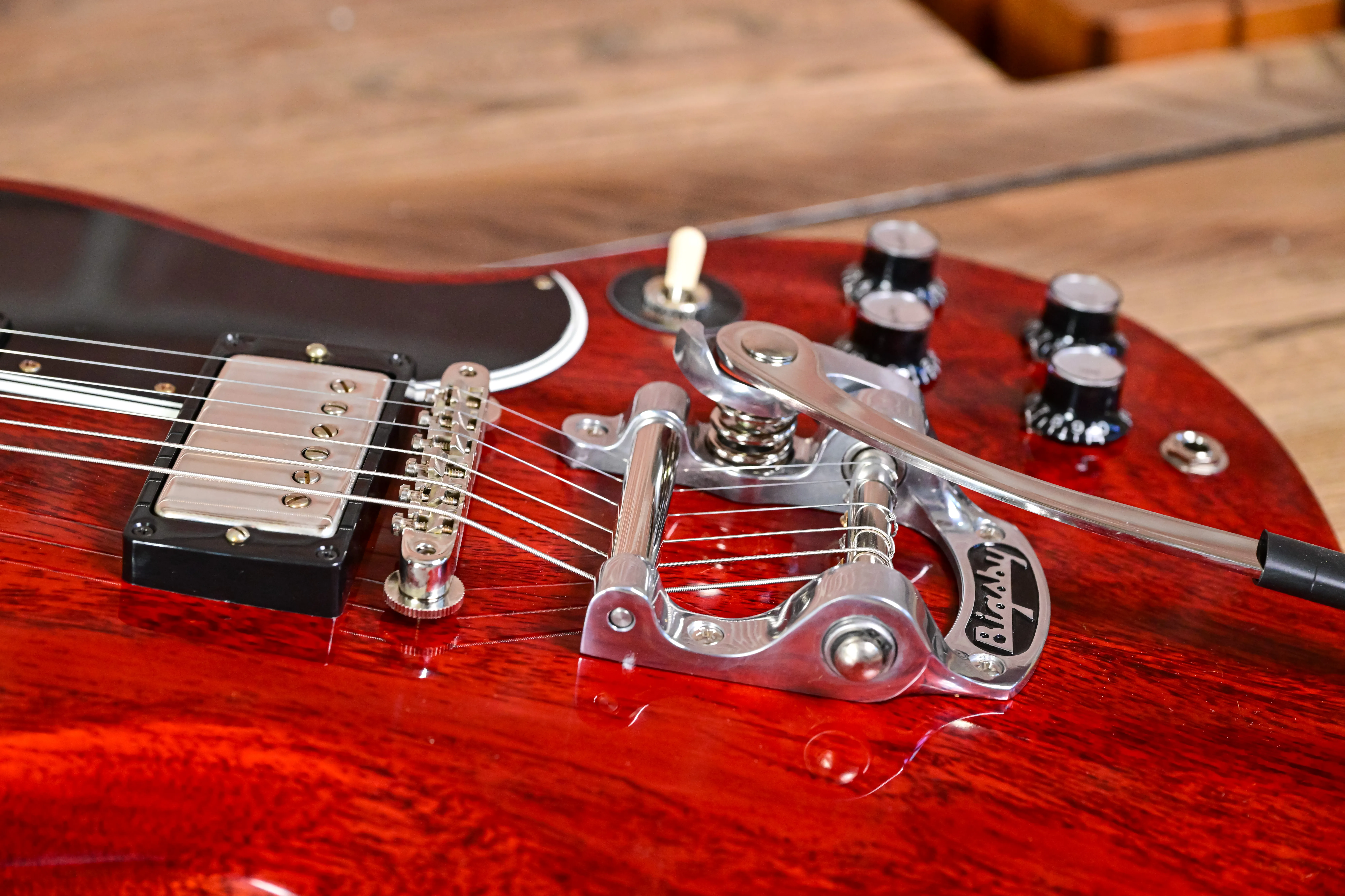 61 SG Standard Cherry Red B5 Bigsby VOS M2M Custom Shop