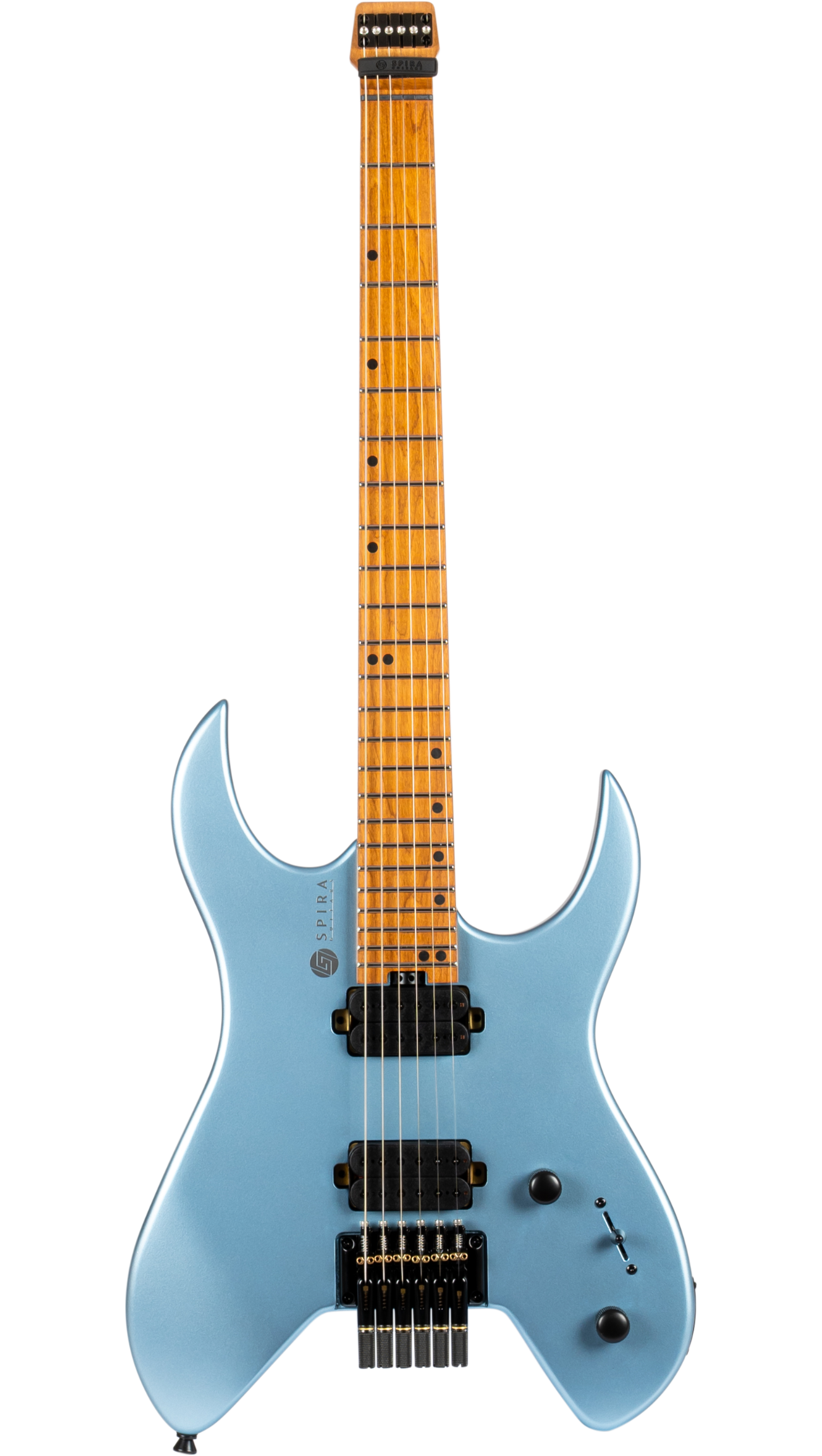 S-400 Headless E-Gitarre MPB Satin Blue
