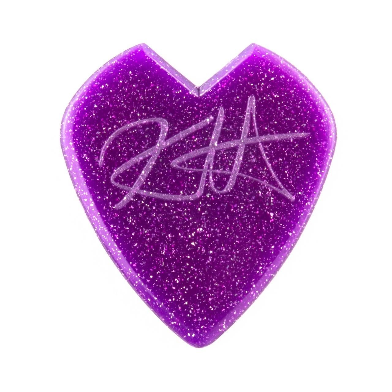 Kirk Hammett Signature Jazz III Picks, Refill Pack, 24 pcs., purple sparkle, 1.38 mm