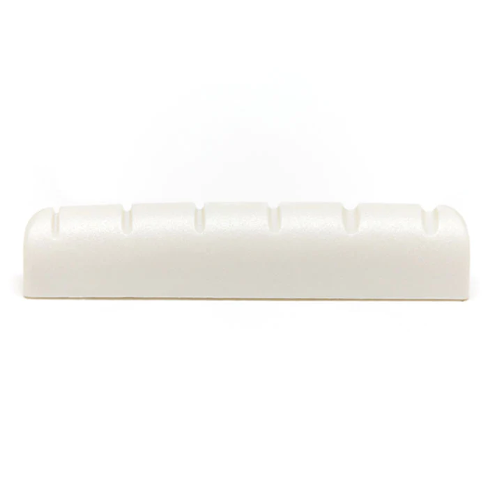 TUSQ XL PQL-1728-00 - Slotted Guitar Nut, (43,57 x 5,13 mm) - Acoustic / Electric, Rounded, Flat