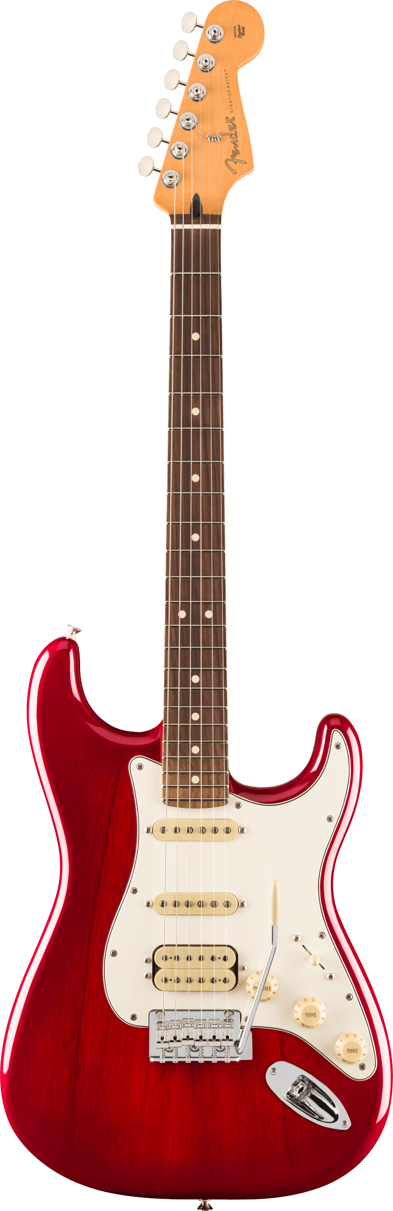 Player II Stratocaster HSS Transparent Cherry Burst