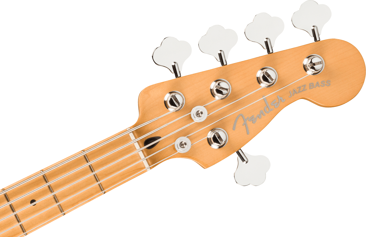 Player Plus Jazz Bass® V, Maple Fingerboard, Cosmic Jade