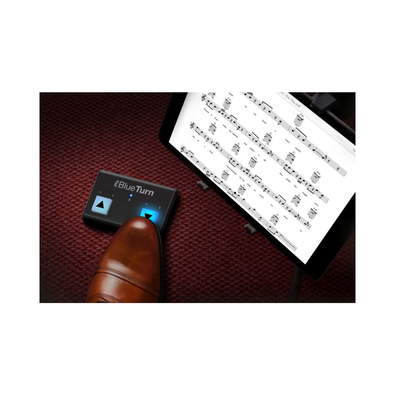 iRig Blueturn Bluetooth-Fußschalter 