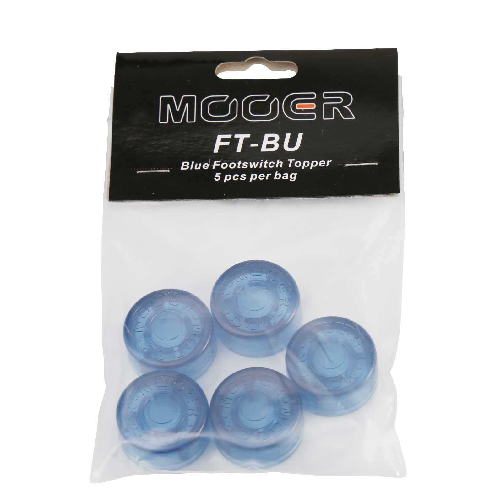 Candy Footswitch Topper Blue 5 pcs