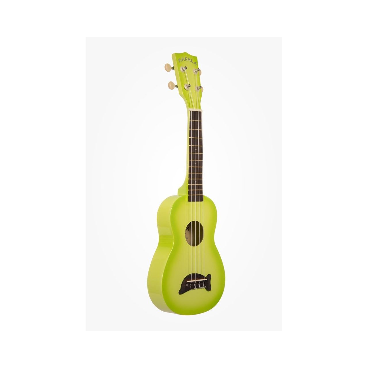 Makala Dolphin in Green Apple - Sopran Ukulele
