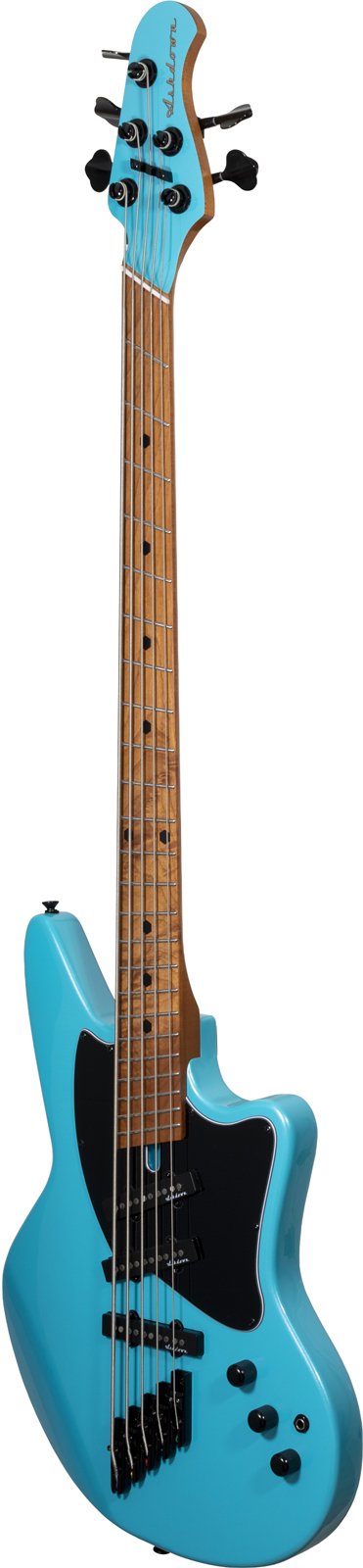 The Saint Avant 5 E-Bass Lambo Metallic Blue