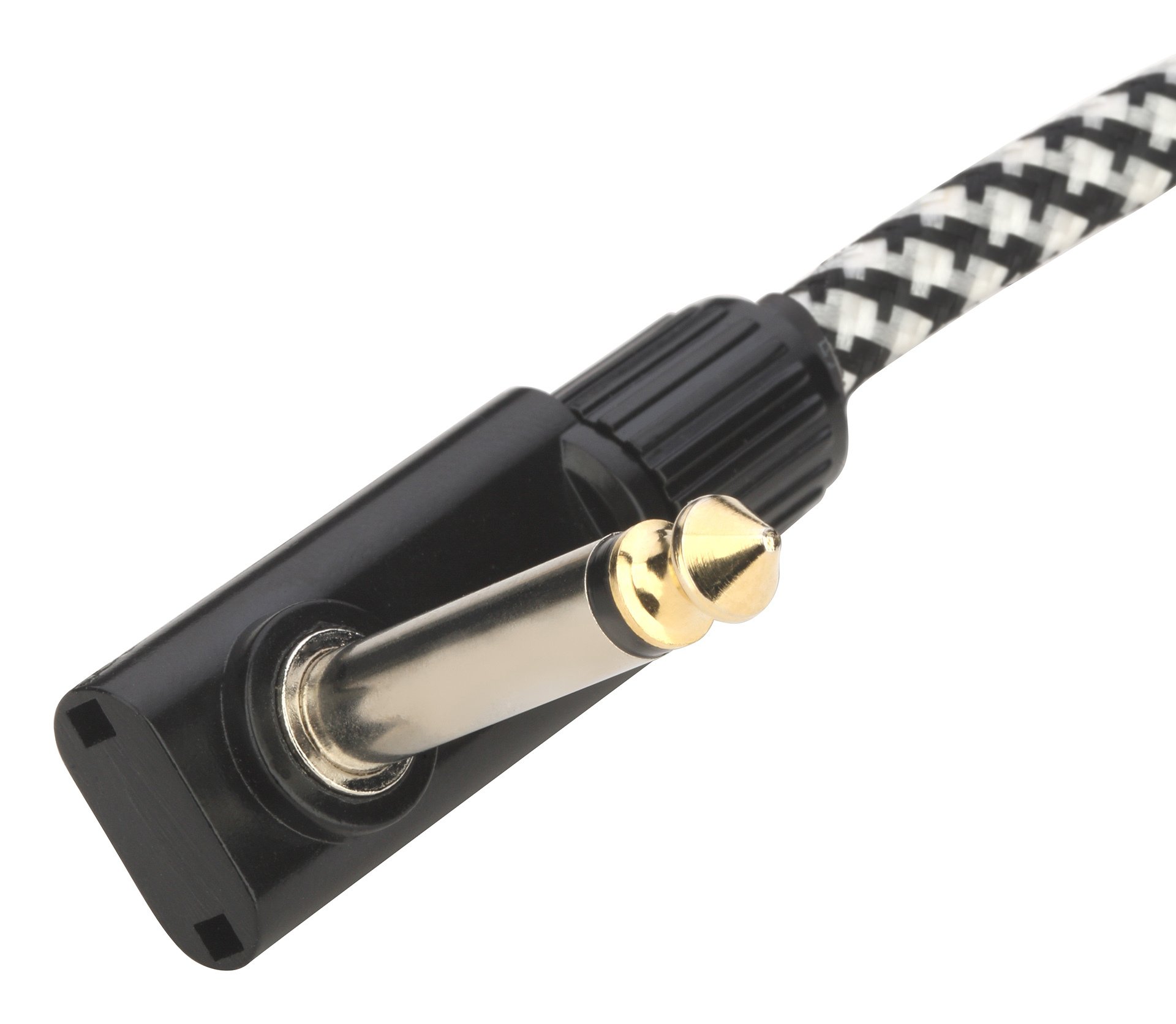 Salt&Pepper Tweed Series Flat Patch Cable - 30 cm
