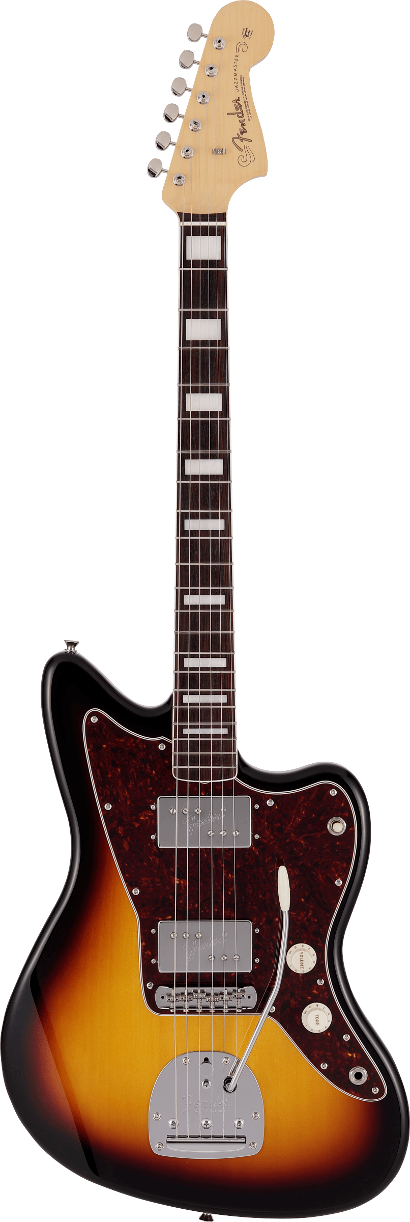 Made in Japan Traditional 60s Jazzmaster® HH Limited Run, Rosewood, 3-Color Sunburst