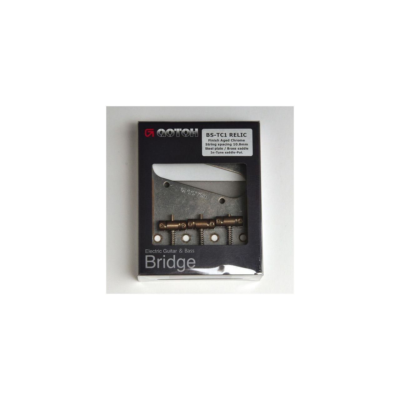 GRBTL Relic Bridge Telly, aged chrom
