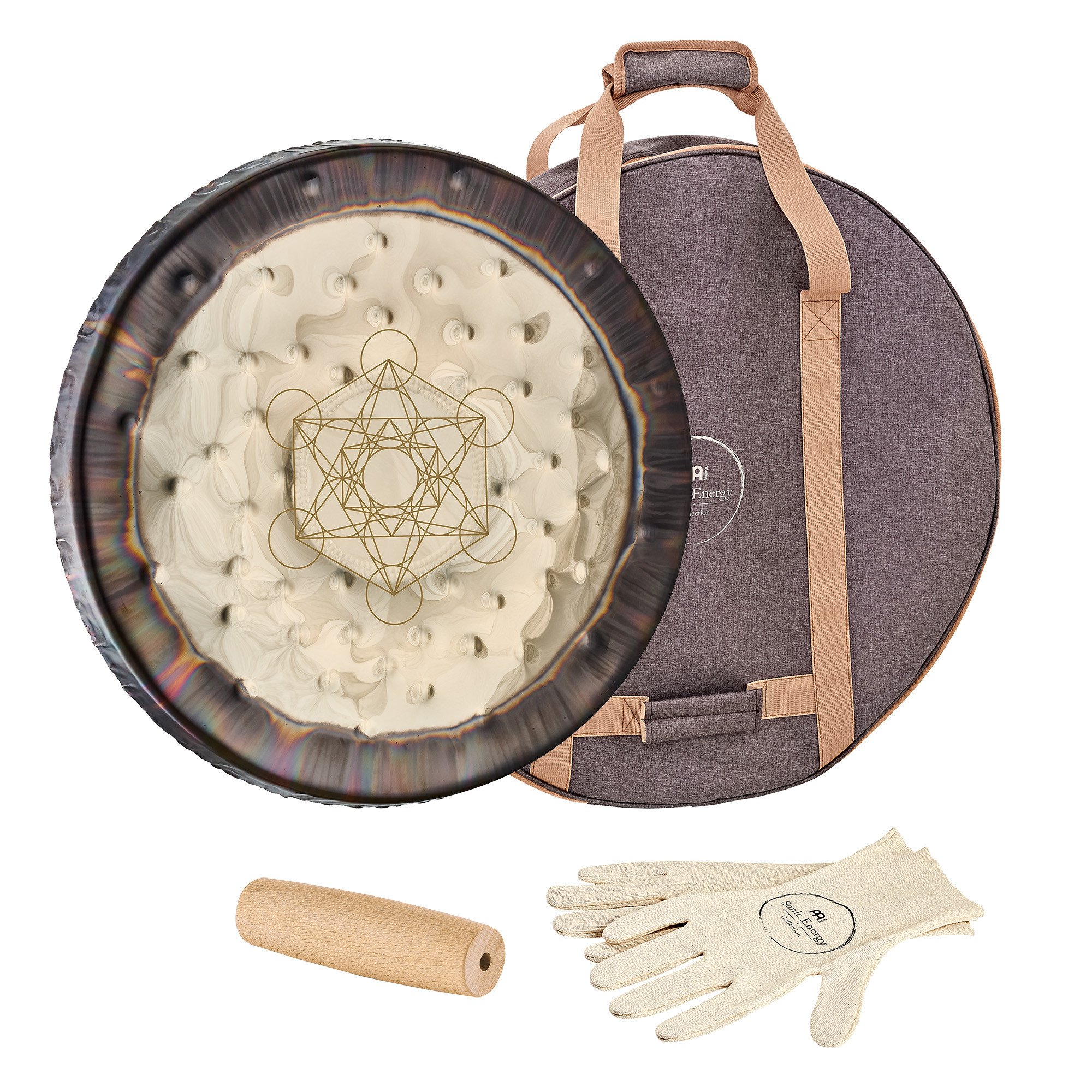 22" Soundscape Gong, Metatrons Würfel