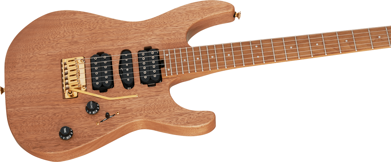 Pro-Mod DK24 HSH 2PT CM Mahogany Natural