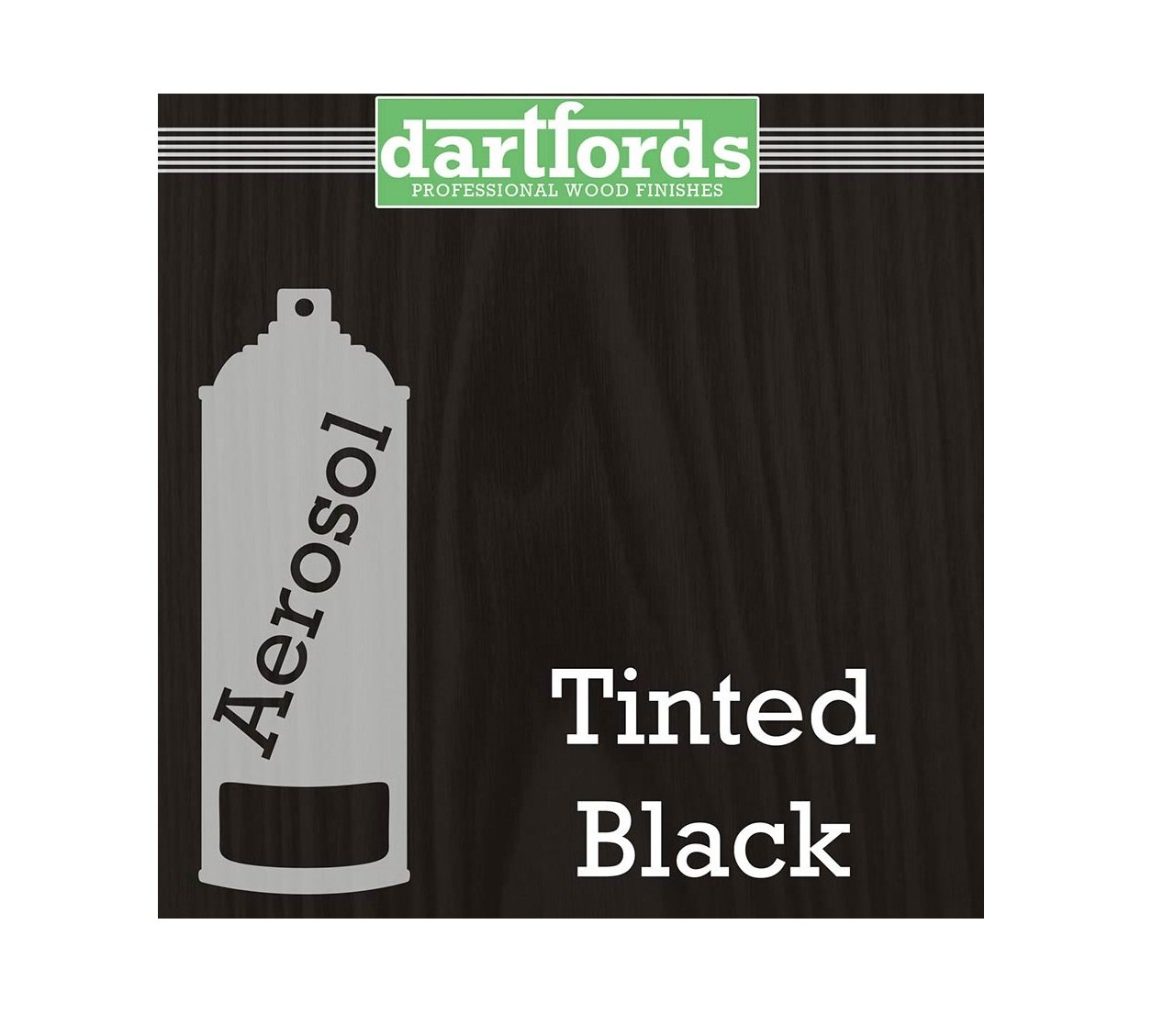 Nitrocelluloselack Schwarz - 400ml Aerosol
