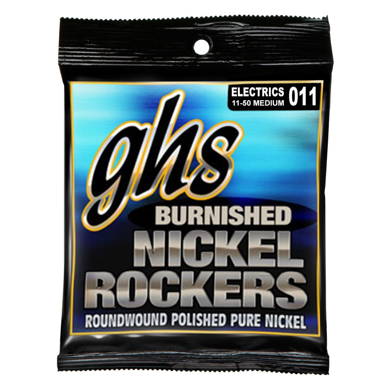 Burnished Nickel Rockers 011-050 BNR-M -Electric Guitar String Set Medium