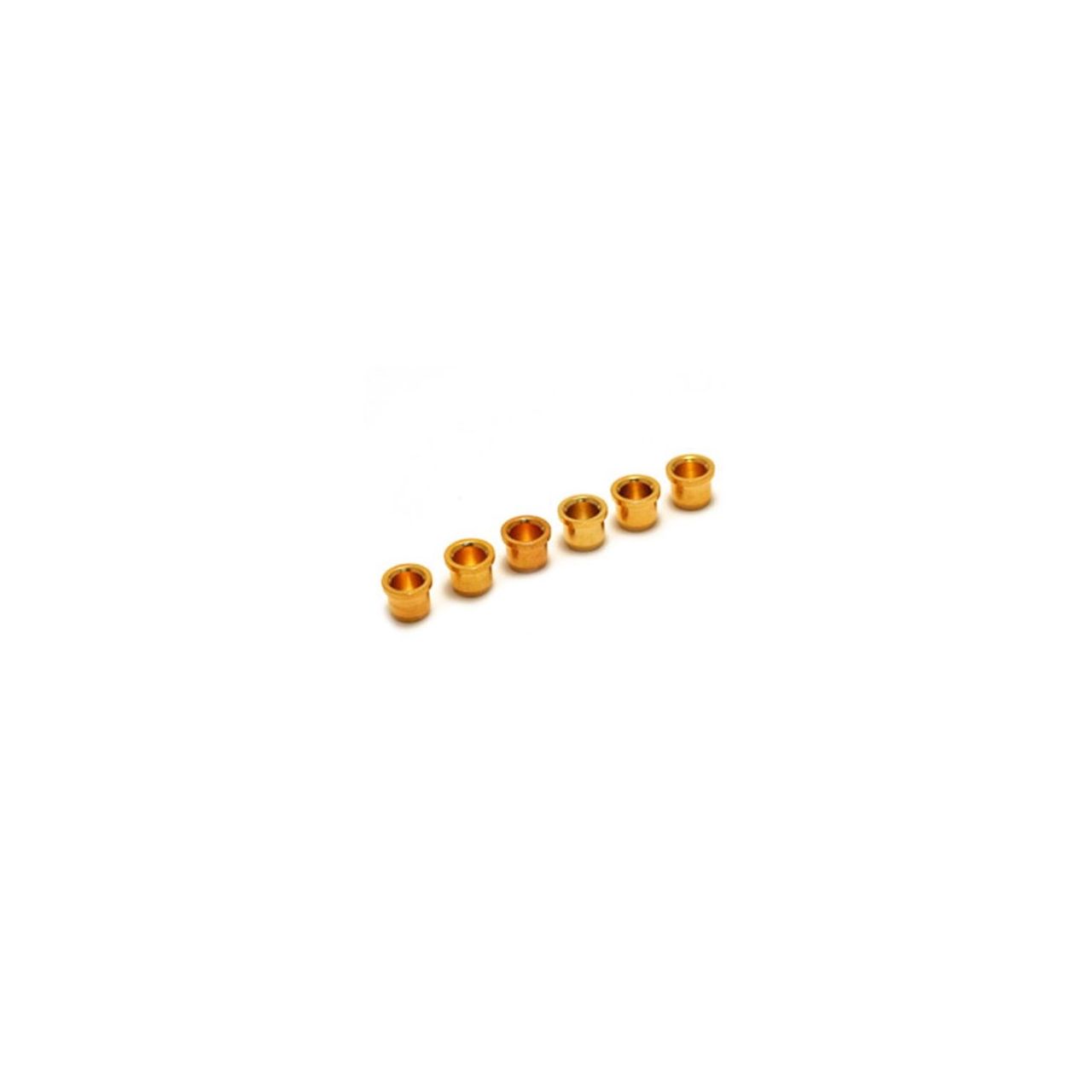 American Series Telecaster® Strings-Thru-Body String Ferrules (6) (Gold)