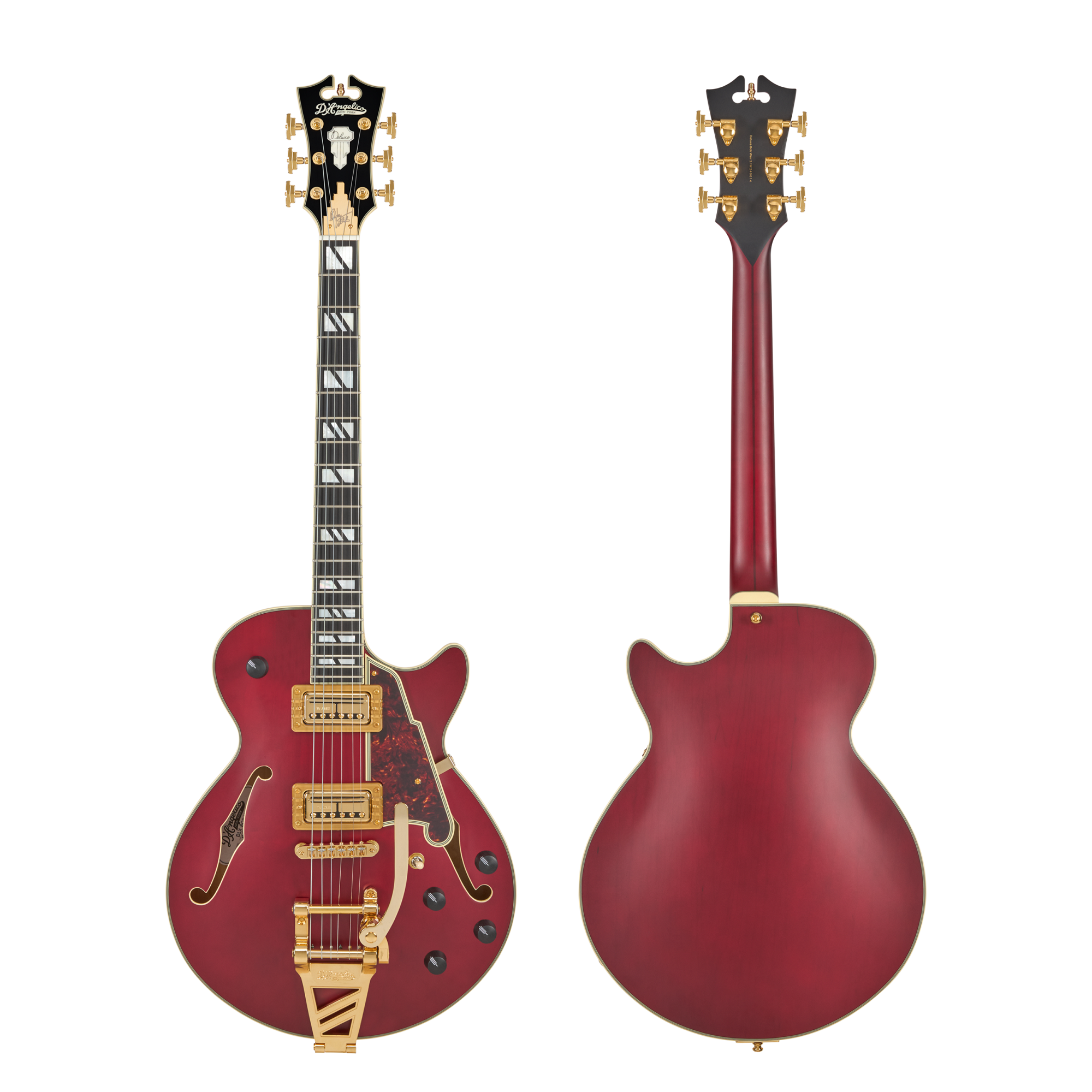 Deluxe Bob Weir 3 Satin Trans Wine