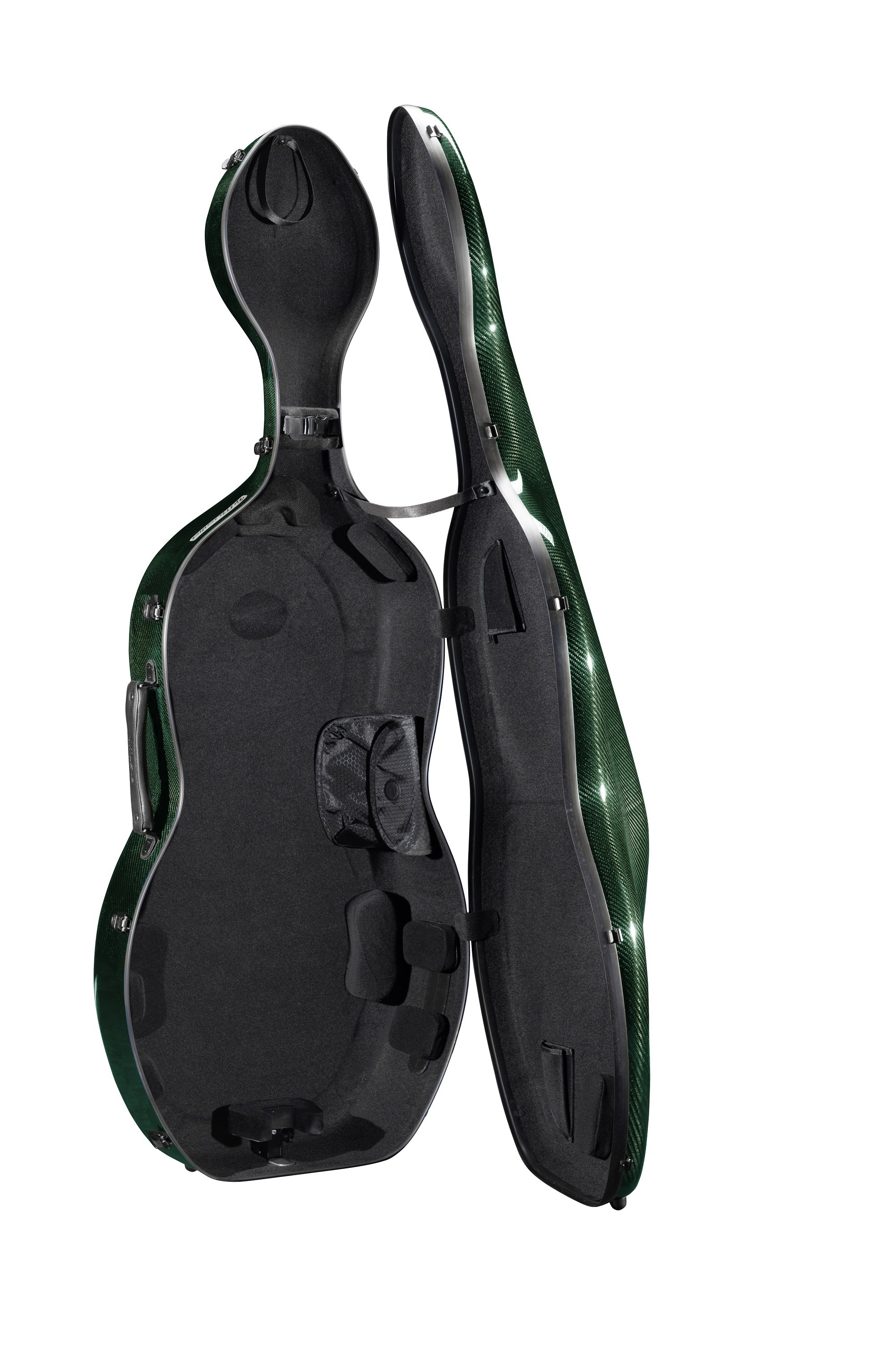 S2 Cello Case Transparent Green