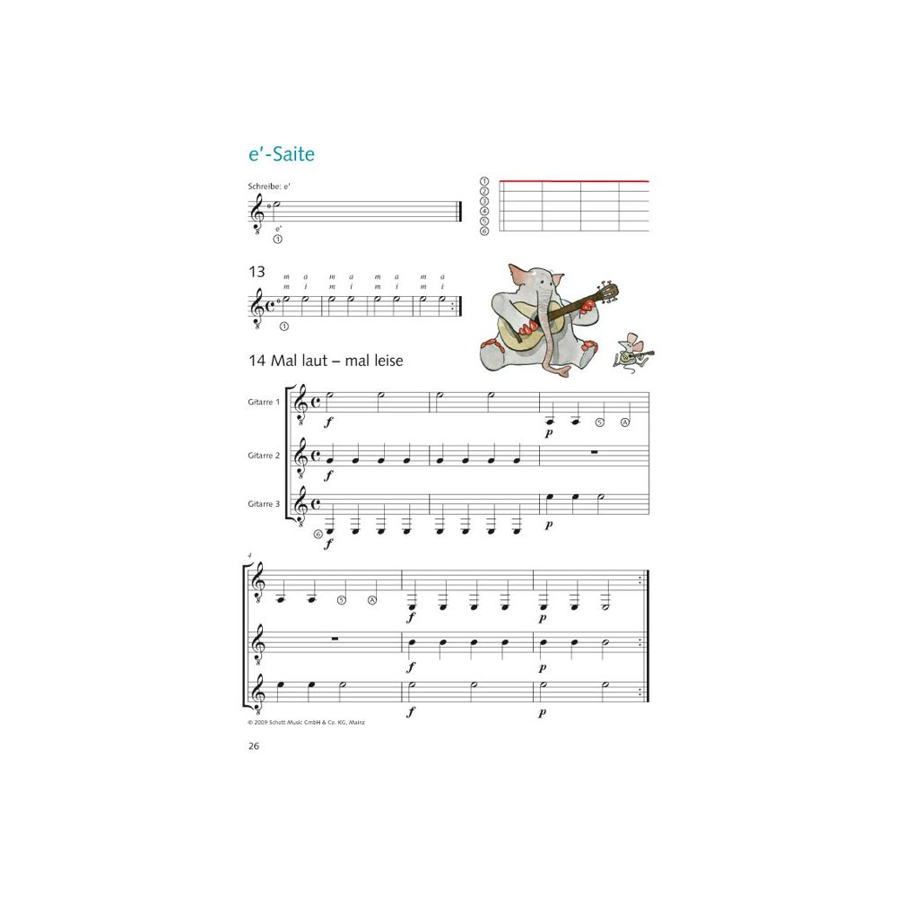 Gitarre spielen mit Spaß und Fantasie - Band 1 