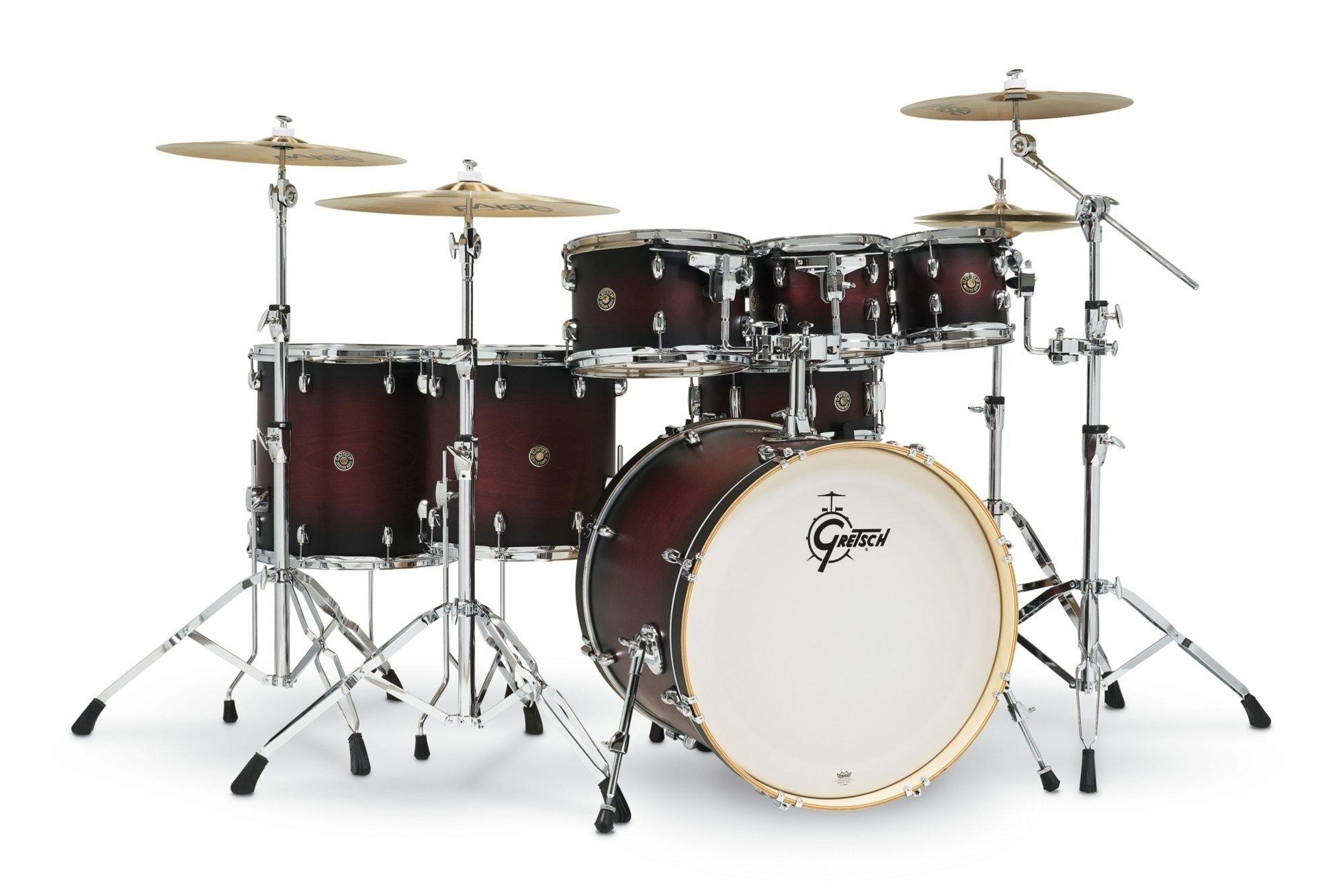 Catalina Maple, Satin Deep Cherry Burst 7-piece