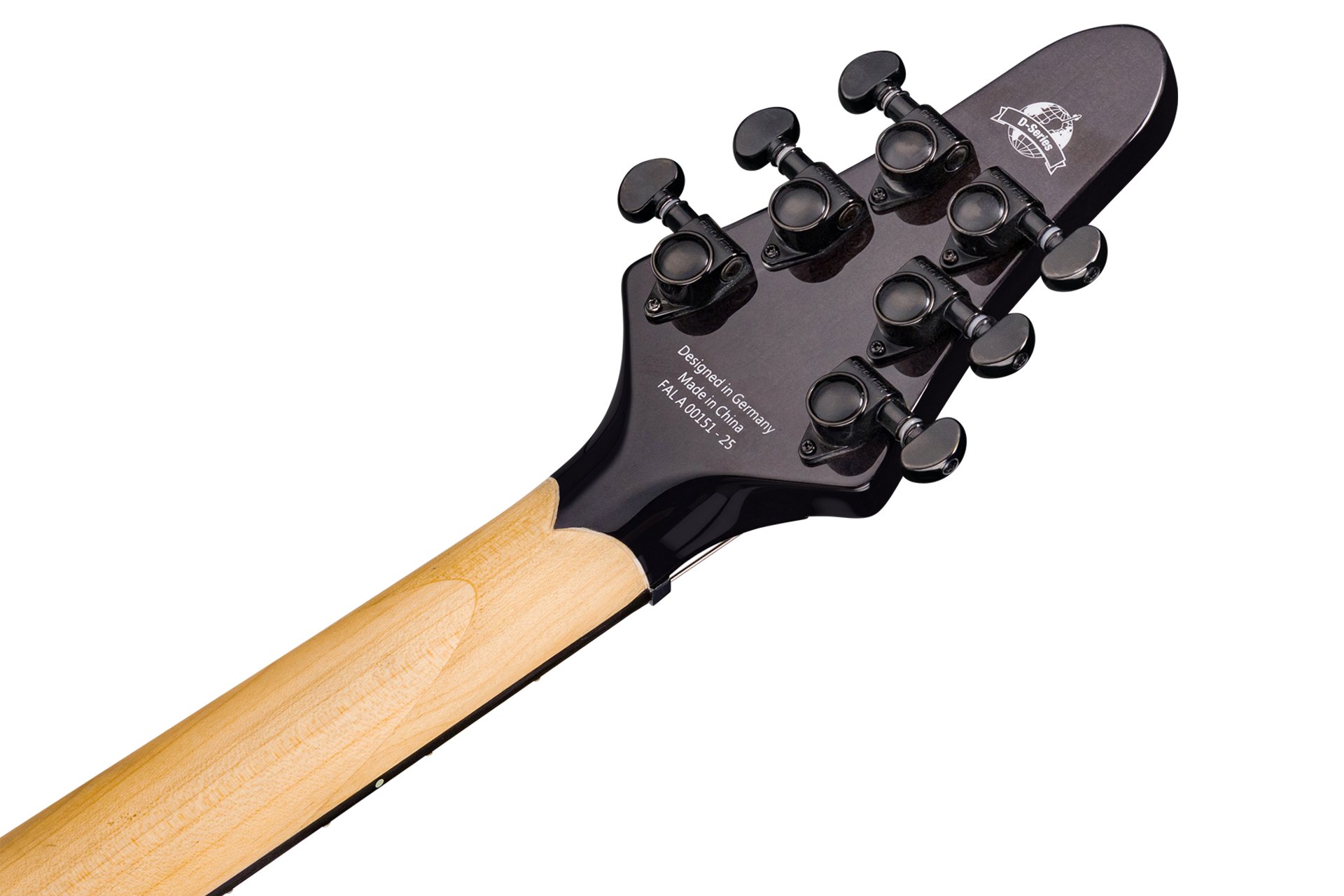 Artist Line Breaker WH-1 - Nirvana Black Transparent High Polish E-Gitarre