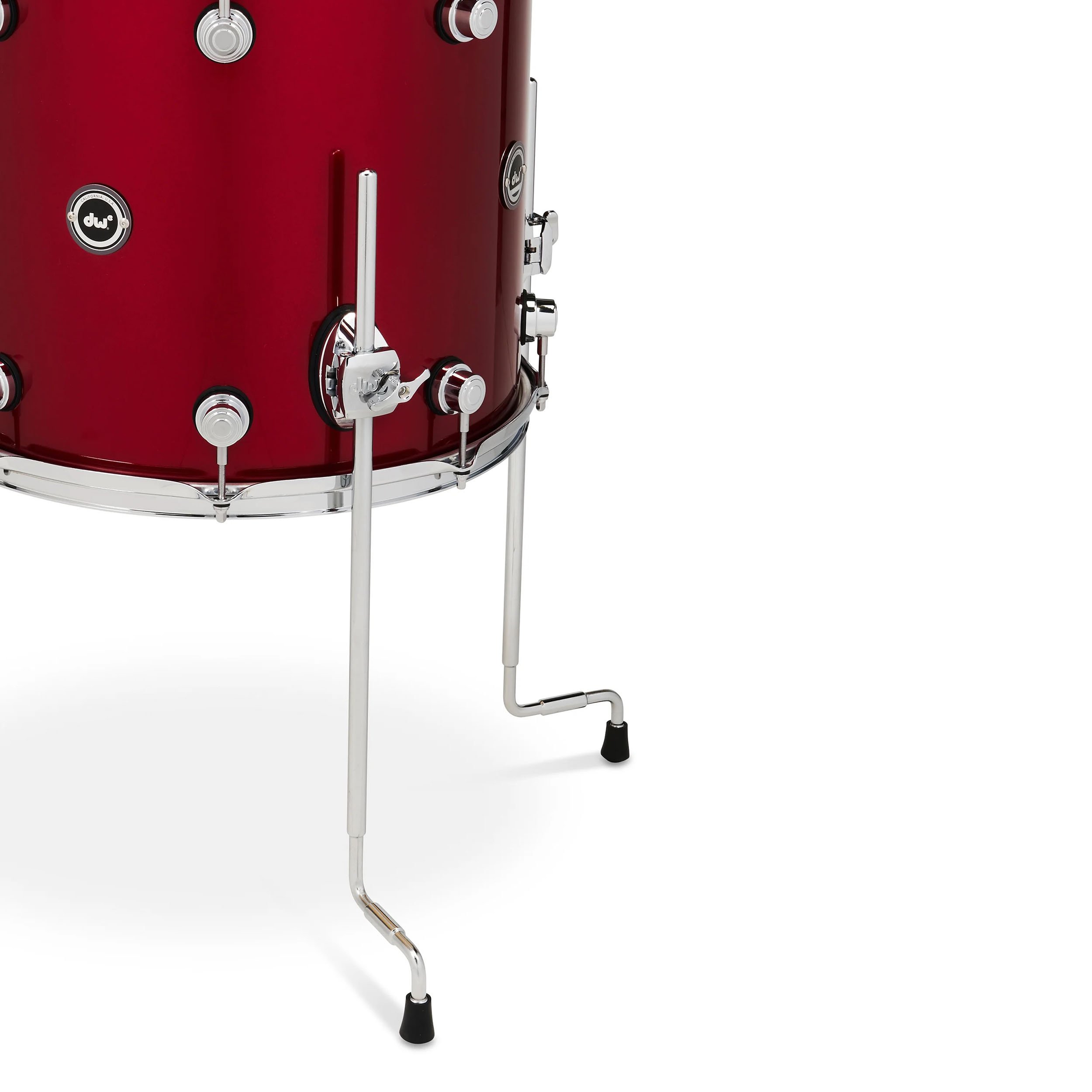 Black Cherry Metallic  | 4-tlg Drum Kit Set mit 3 Becken